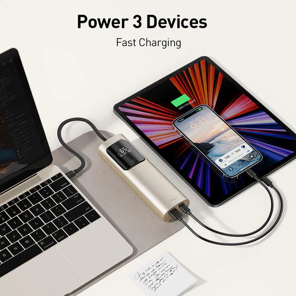 iWALK TANKER | 20000mAh 65W Fast Charging Portable Laptop Charger for All Apple Devies