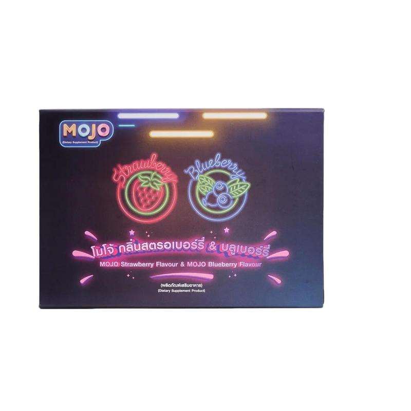 MOJO Blueberry flavor Jelly 10 sachets (Dietary Supplement) Mojo Blueberry flavor (Dietary Supplement) 3 boxes
