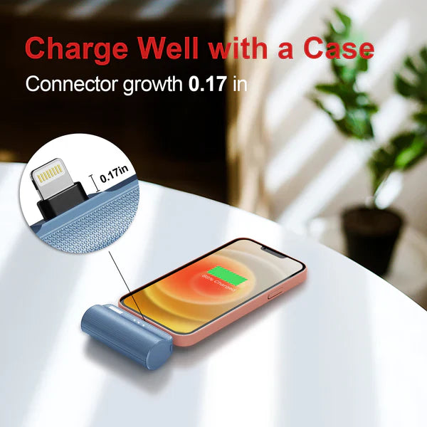 iWALK LinkMe Plus | 3350mAh Small Portable Charger [Built-In Lightning Connector]