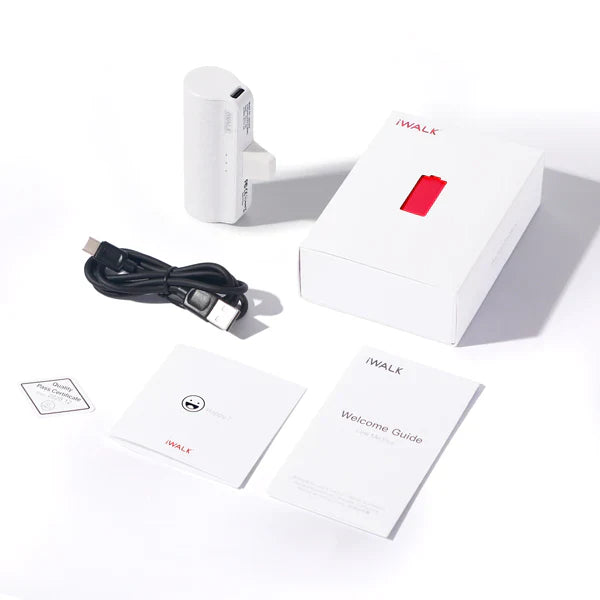 iWALK LinkMe Plus | 3350mAh Small Portable Charger [Built-In Lightning Connector]