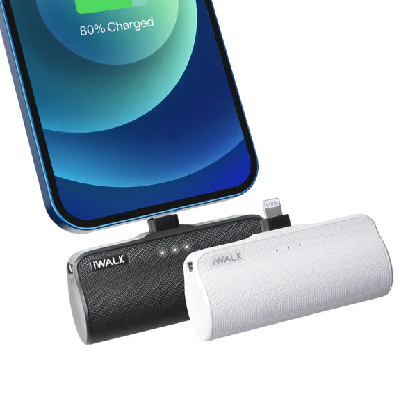 iWALK LinkMe Plus | 3350mAh Small Portable Charger [Built-In Lightning Connector]