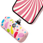 iWALK LinkPod P | 4800mAh 18W Colorful Portable Charger for iPhone [Built-In Lightning Connector]