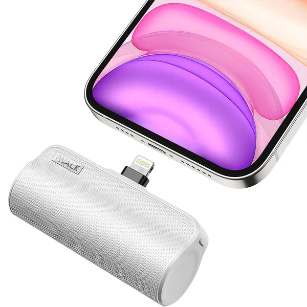 iWALK LinkMe Plus | 3350mAh Small Portable Charger [Built-In Lightning Connector]